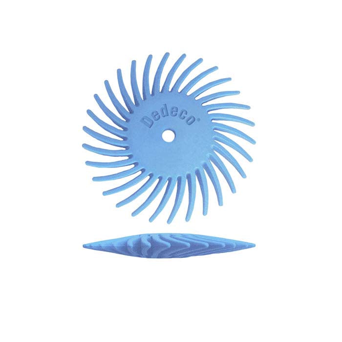 Dedeco® Sunburst® silikonowy dysk z krawędzią tnącą 15,88 mm TC, ziarnistość 400