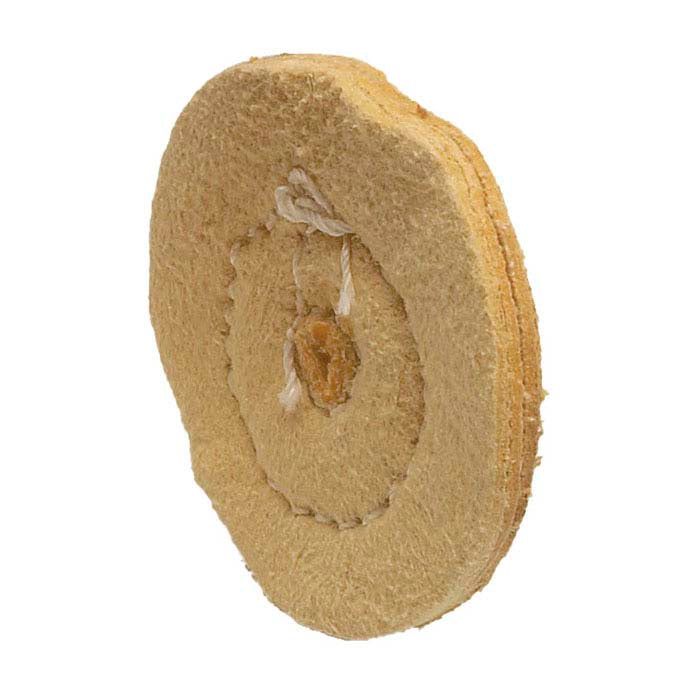Chamois Buffing Wheel, 3-Ply