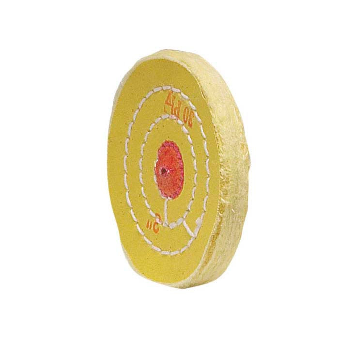 Yellow-Treated Buffing Wheel
