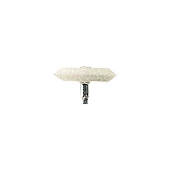 Miniature Felt Knife-Edge Buff, Mounted