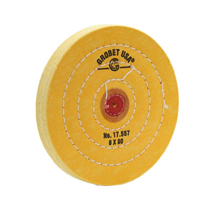 Grobet® Yellow Chemkote Buffing Wheel
