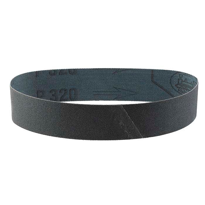 25.4mm Silicon Carbide Sanding Belt, 320 Grit
