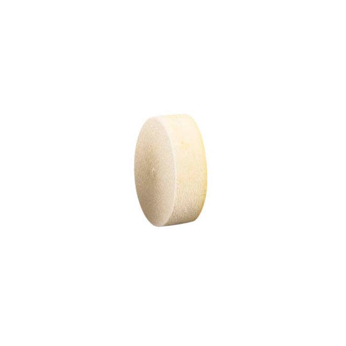 Solid Felt Wheel, 76.2mm x 25.4 mm