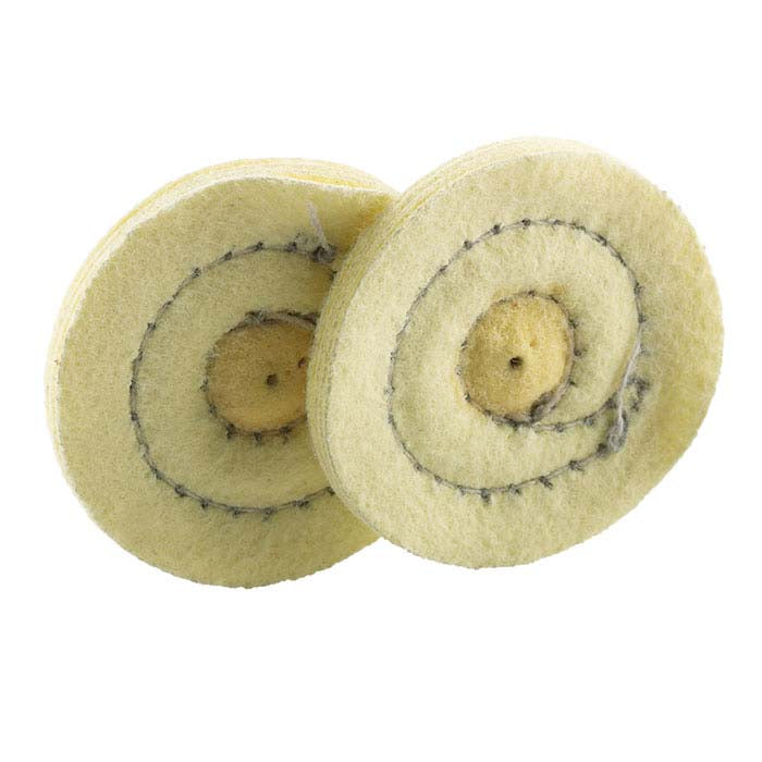 Sunshine® Cloth 4-Ply Polishing Buff, 25.4mm x 3.17 mm