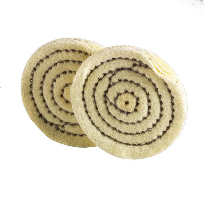 Sunshine® Cloth 4-Ply Polishing Buff, 50.8mm x 3.17 mm