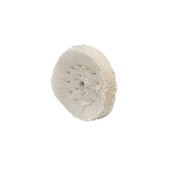 Tight-Weave Fine Muslin Buffing Wheel, 1 1/4"x 16 Ply