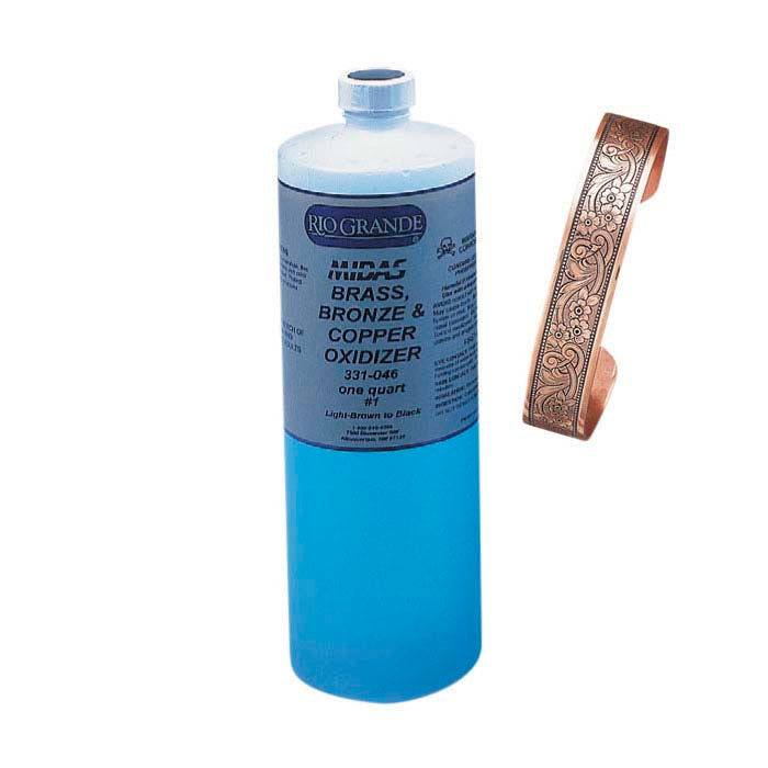 Midas® utleniacz do mosiądzu, brązu i miedzi
od jasnobrązowego do czarnego