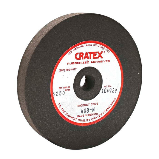 Cratex 101.6mm 휠, 브라운, 미디엄