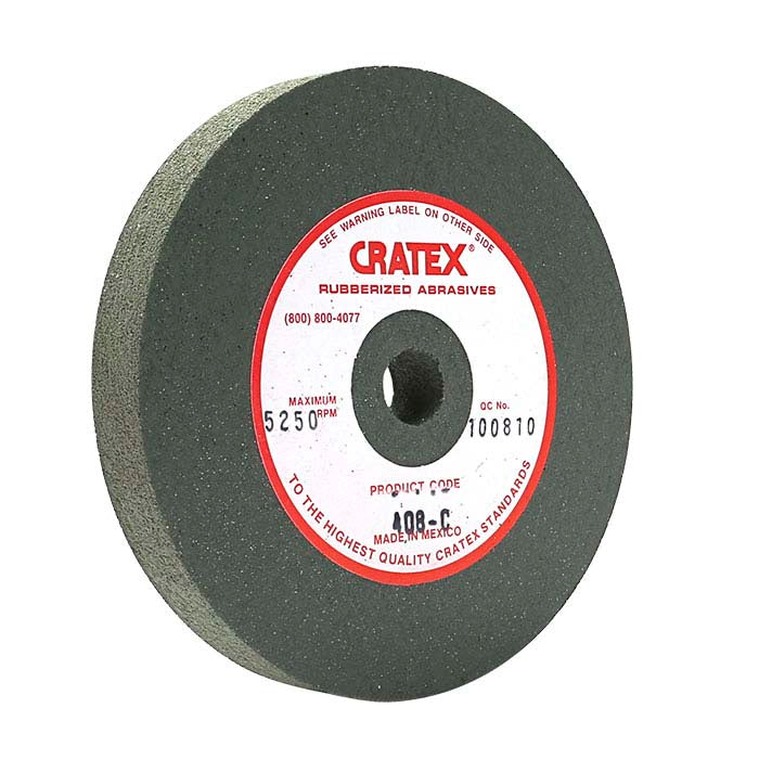 גלגל Cratex בקוטר 101.6 מ"מ, ירוק, גס