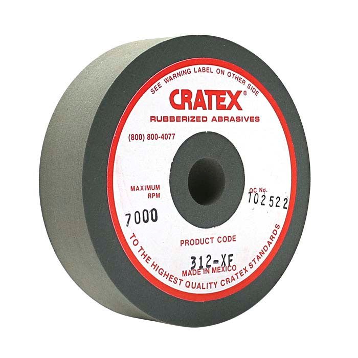 عجلة Cratex بقطر 76.2 مم، رمادي-أخضر، ناعمة جداً
