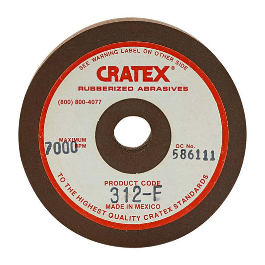 Cratex 76.2mm 휠, 레드, 파인