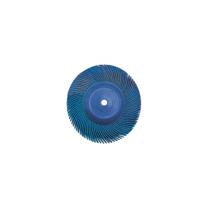 3M 76,2 mm 6-kerroksinen radiaaliharjas levy, 400-karkeus, sininen