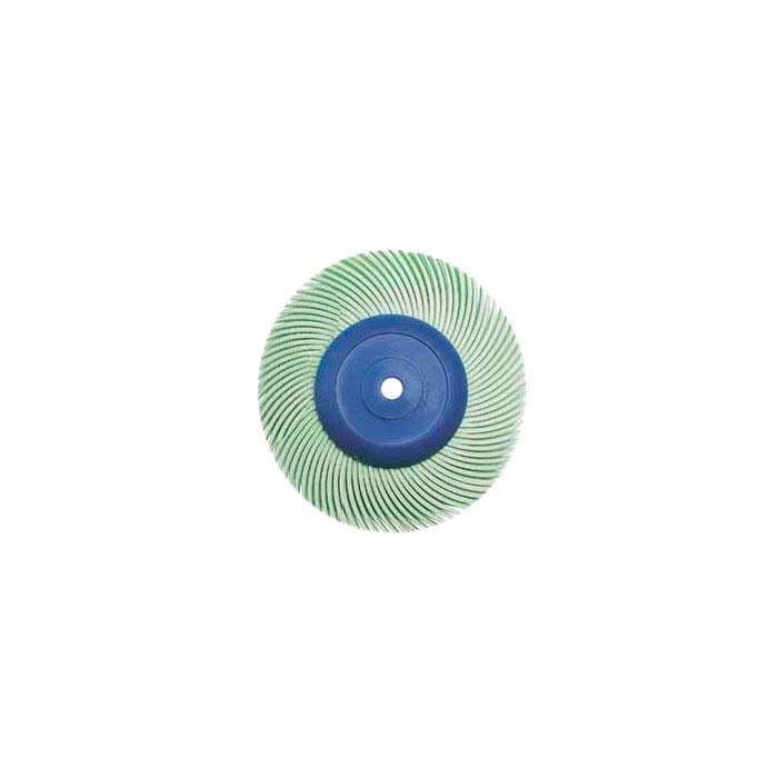 Disco Radial de Cerdas 3M 76,2mm 6 Camadas, 1 Micron, Verde Claro
