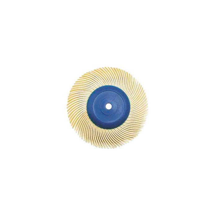 3M 76.2mm 3-Ply Radial Bristle Disc, 6-Micron, Peach