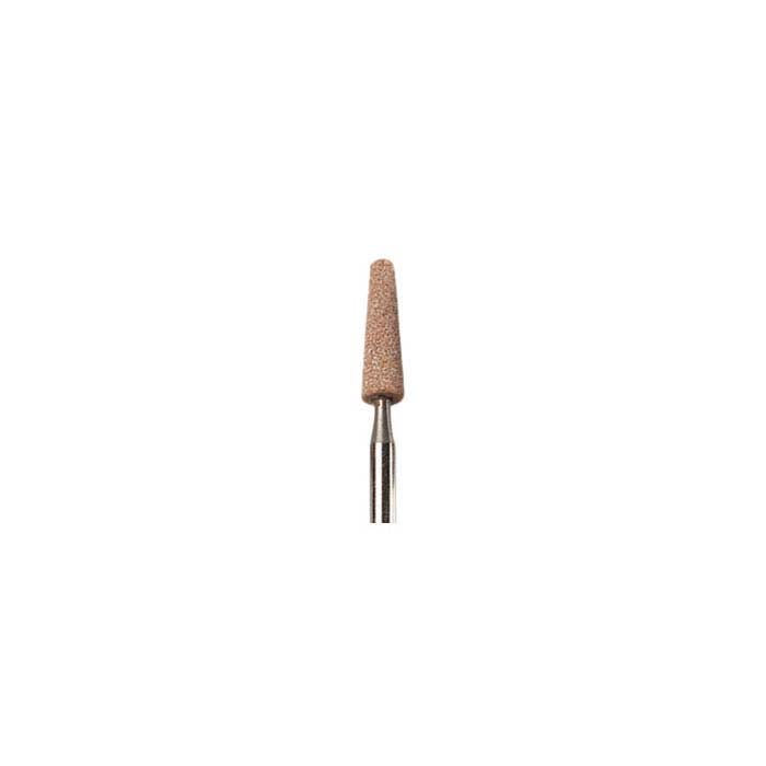 AdvantEdge Brown Aluminum Oxide Point, Flat-End Taper Head