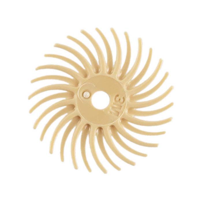 3M 14,29 mm Radiell Borstskiva, 6 Mikron, Persika