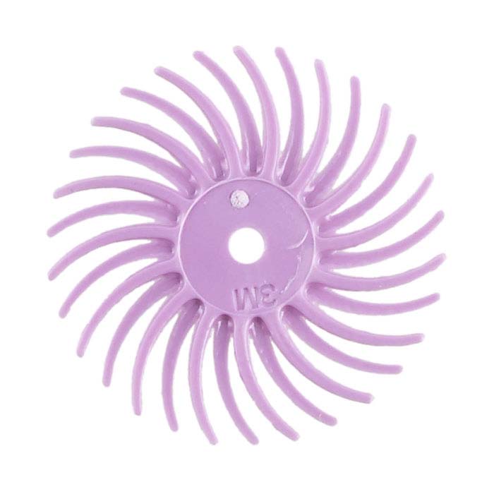 3M 19.05mm Radial Bristle Disc, Pumice, Pink