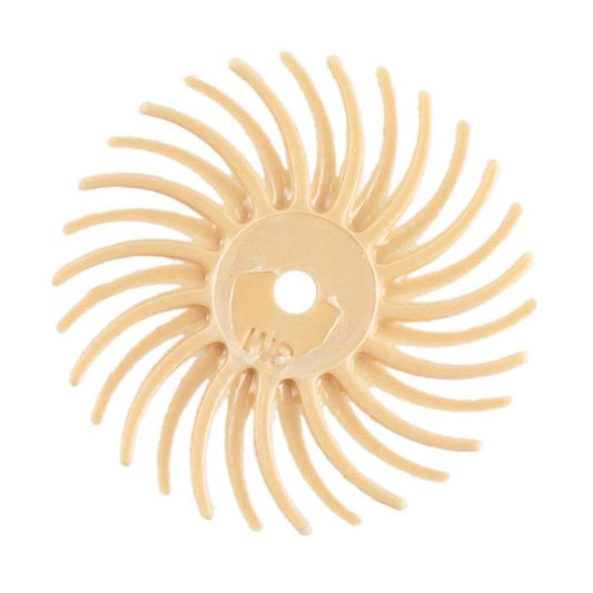 3M 19,05 mm Radiell Børstedisk, 6 Mikron, Fersken