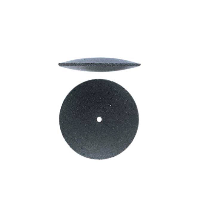 Polisseuse à roue à tranchant en silicone noir EVE, moyenne