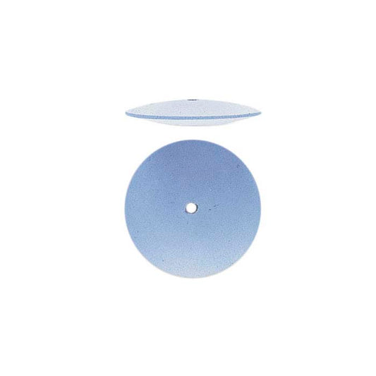 EVE Silicone Knife-Edge Light Blue Wheel Polisher, Fine