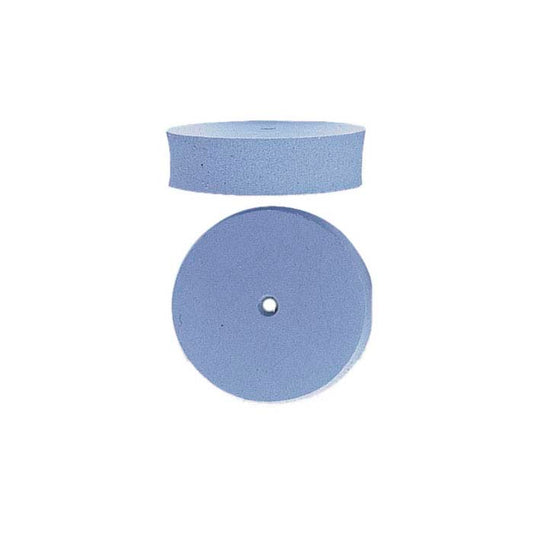 EVE Silicone Light Blue Flat-Edge Wheel Polisher, Fine