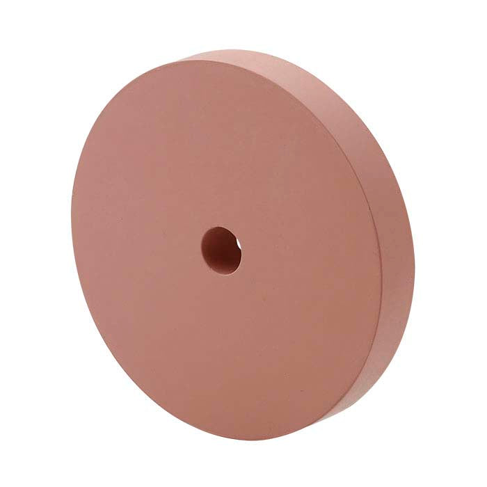 Roda de Polimento EVE Silicone Rosa de Borda Plana, Extra-Fina