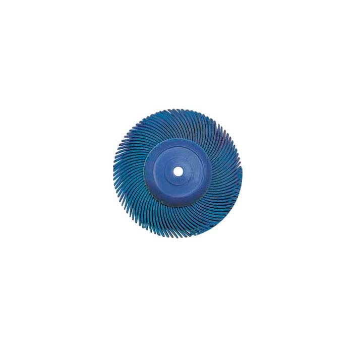 3M 50,8 mm 3-lagers radiell borstskiva, 400-korn, blå