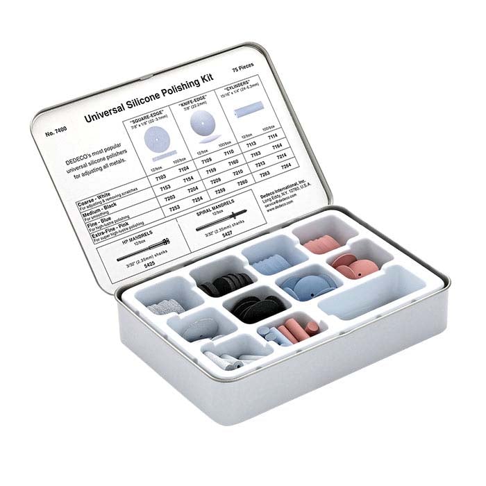 Dedeco® Universal Silicone Polishing Kit, Unmounted