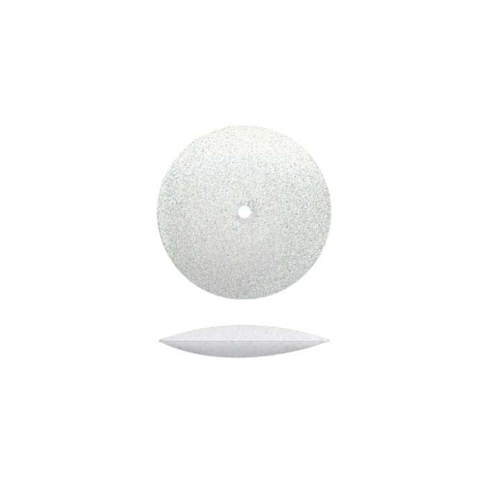 Dedeco® Silicone Knife-Edge Polishing Wheel, White, Coarse