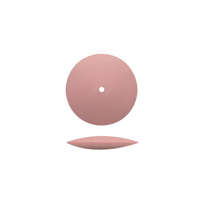 Dedeco® Silicone Knife-Edge Polishing Wheel, Pink, Extra-Fine