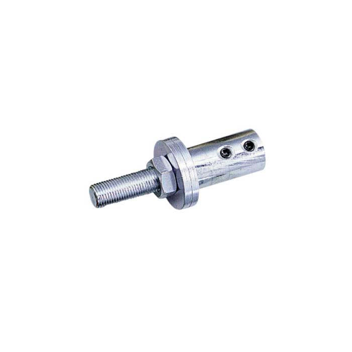 Mandril de acero para motor de pulido de eje recto de 1/2", lado izquierdo