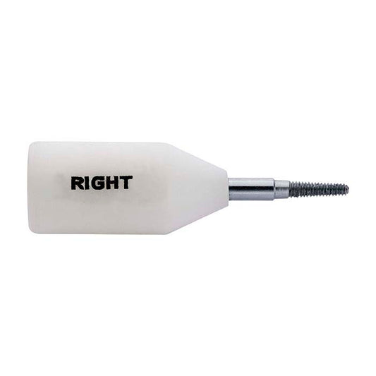 Adattatore conico in acciaio per mandrino per ruote miniatura, lato destro, 3,17 mm