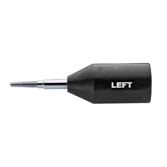 Adattatore conico in acciaio per mandrino per ruote miniatura, lato sinistro, 3,17 mm