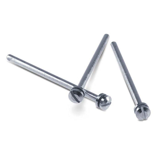 Mandrino a vite nichelato 1,59mm 303, gambo 2,38mm