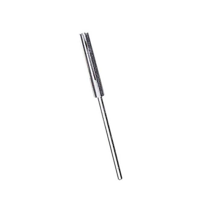 Spårad mandrel för emerypapper