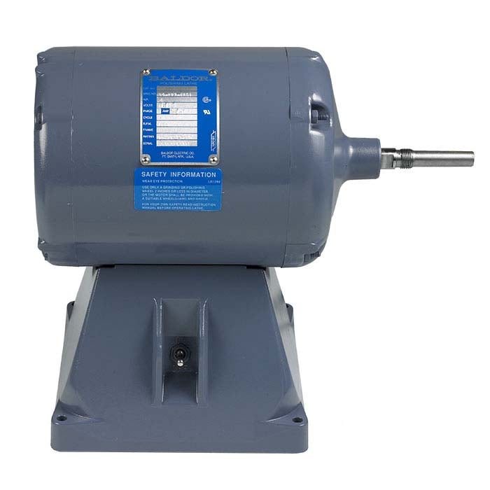 Baldor 15.88mm Tapered-Shaft Polishing Motor, 1/2hp, Open Box