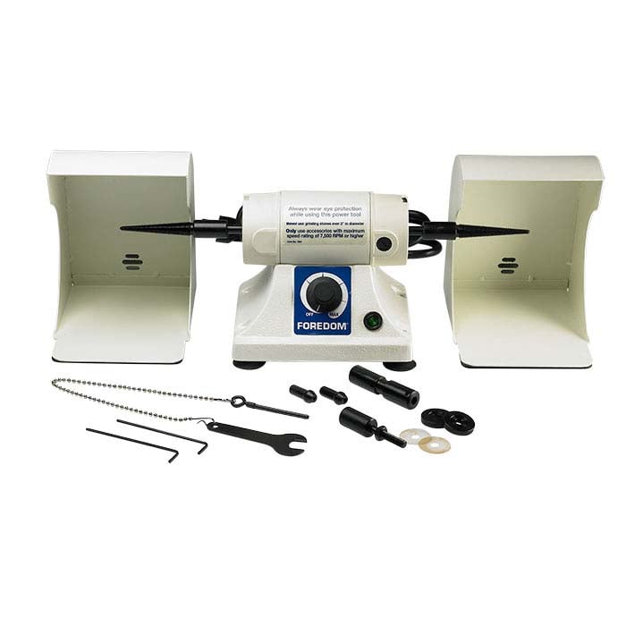 Foredom® Polishing Bench Lathe with Hoods