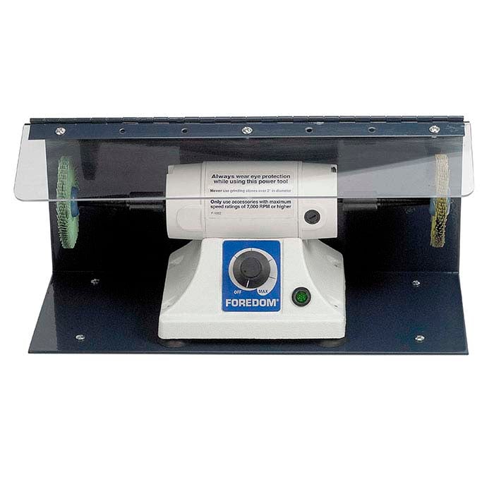 Splash Guard Cabinet and Shield for Bench Lathe