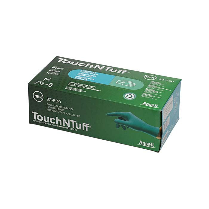 Powder Free Nitrile Gloves, Medium, Pkg/100