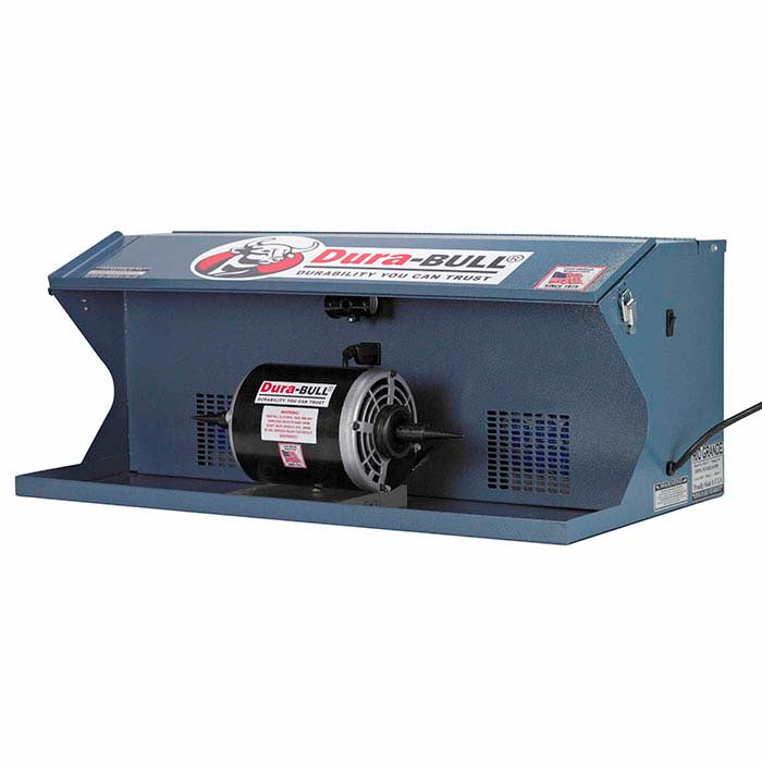 Dura-BULL® Polierkabine und Motor, 465 cfm