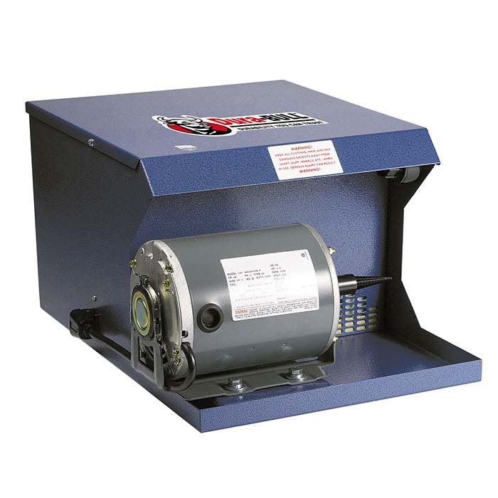 Dura-BULL® Single-Station Polishing Cabinet and Motor, 165 cfm