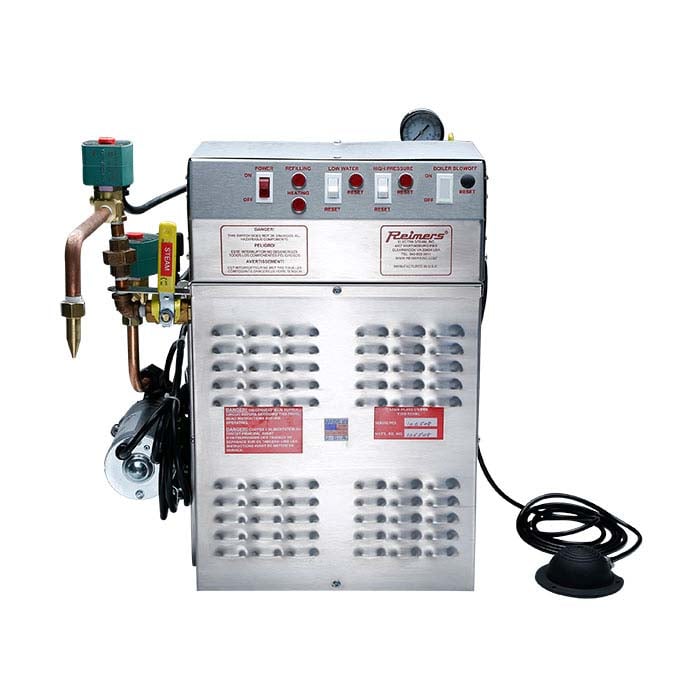 Reimers Automatic-Feed Steam-Cleaning Machine