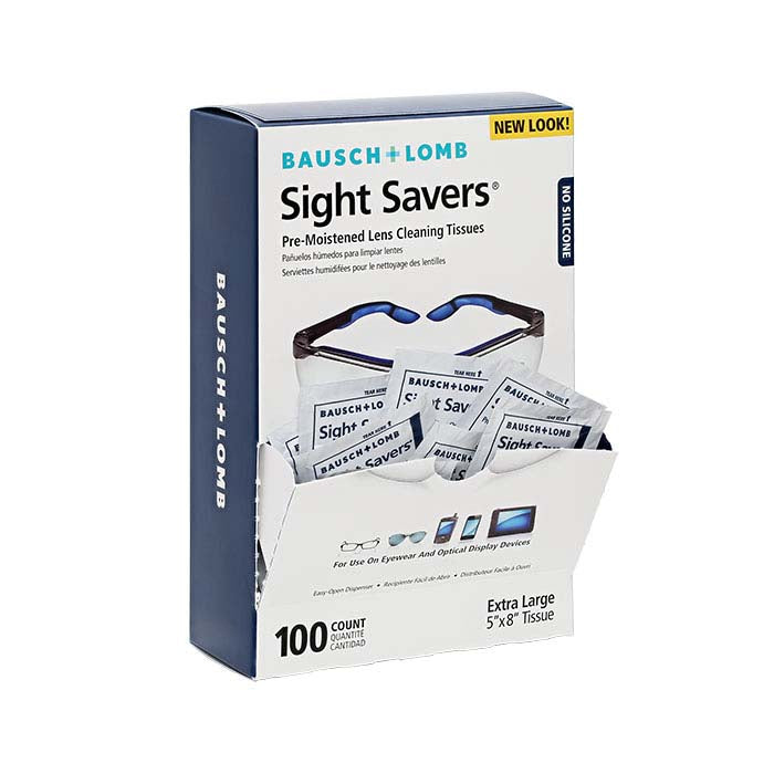 Lens Cleaning Wipes, Pkg/100