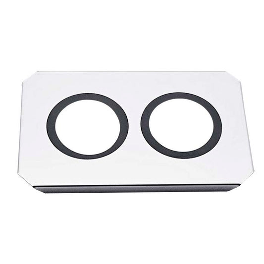 エルマソニック60H超音波洗浄機用ステンレススチール二連ビーカー ホルダー