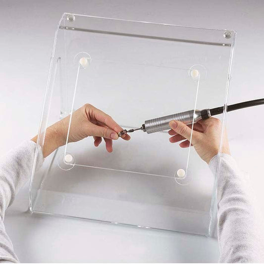 Plexiglas Grinding Box