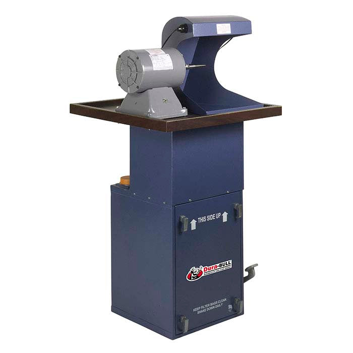 Dura-BULL® 1/2hp Space-Saver Polishing Unit with Open Hood, 400 cfm