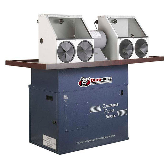 Dura-BULL® 1hp 密閉カートリッジ研磨ステーション、1,100 cfm