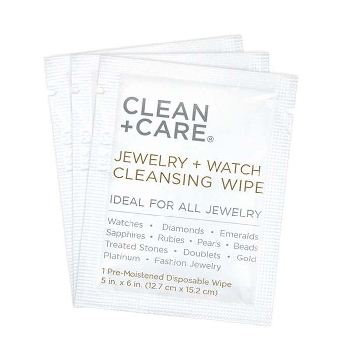 Clean + Care® 珠宝清洁湿巾