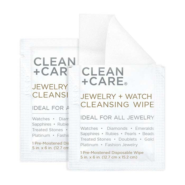 Clean + Care® 珠宝清洁湿巾