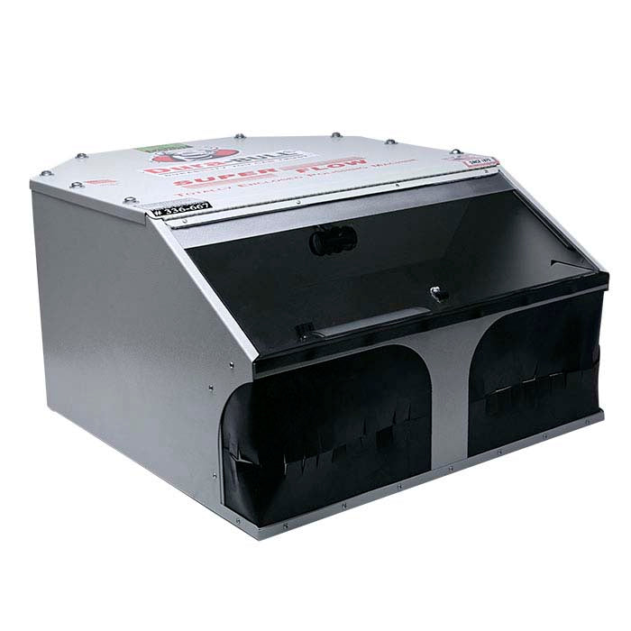 Dura-BULL® Enclosed Table-Top Polishing Unit with Polishing Motor, 600 cfm